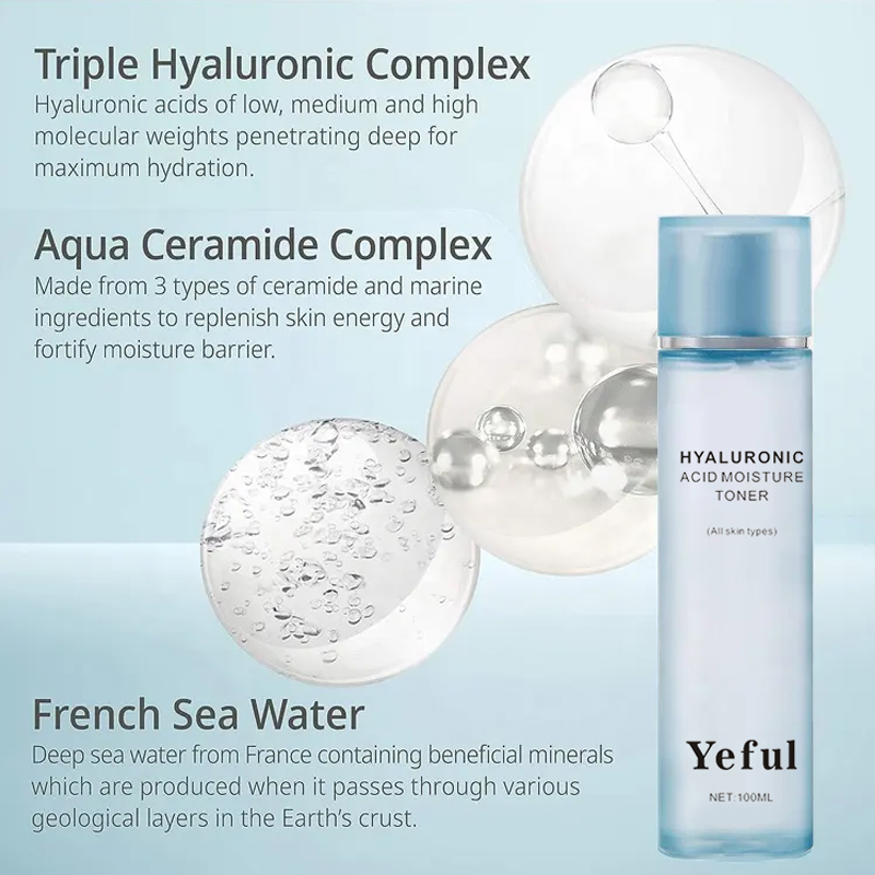 Private Label Hyaluronic Acid Moisture Toner